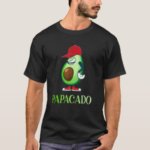 Camiseta Aguacate Papá Vegano Marruecos Papacado Para El D
