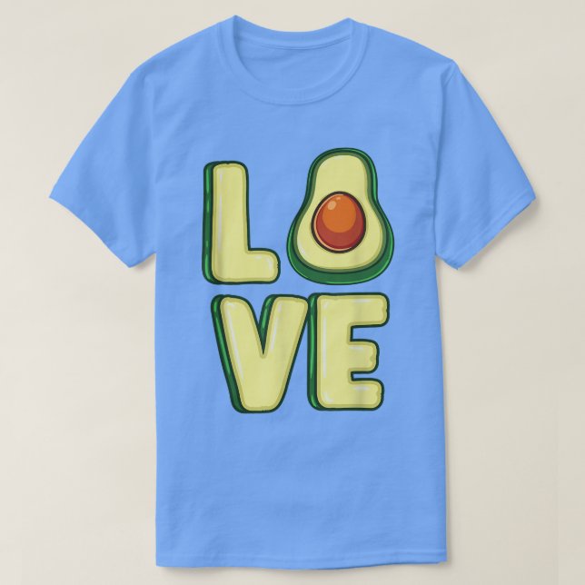 Camiseta Aguacate Para Aguacate Lover699 (Diseño del anverso)
