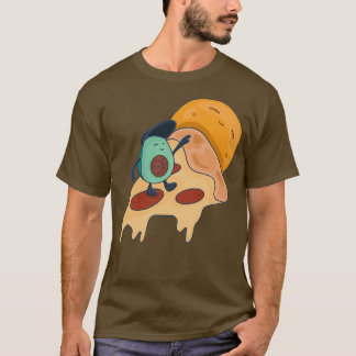 Camiseta Aguacate para el surf en Guay sobre una rebanada d