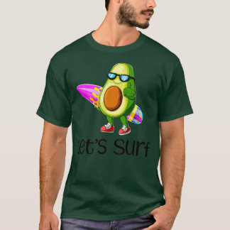 Camiseta Aguacate para el surf Letx27s