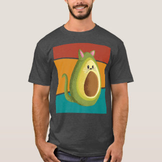 Camiseta Aguacate para gato con sabor a vintage