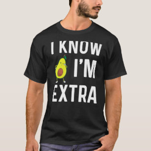 Camiseta Aguacate Para Hombres Mujeres Sanas De Postre Frut