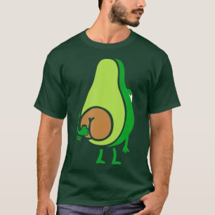 Camiseta Aguacate pero divertida Guacamole Vegan
