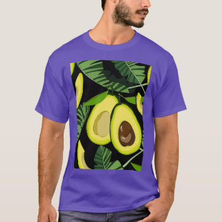 Camiseta Aguacate Personalizado Floral