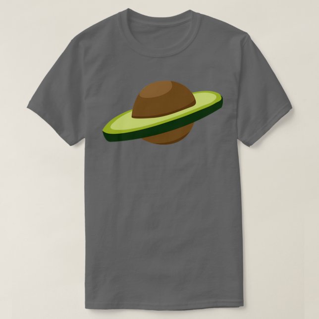 Camiseta Aguacate Planet (Diseño del anverso)