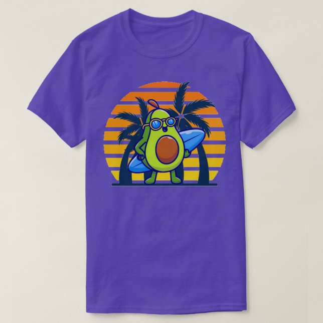 Camiseta aguacate plush 10 (Diseño del anverso)