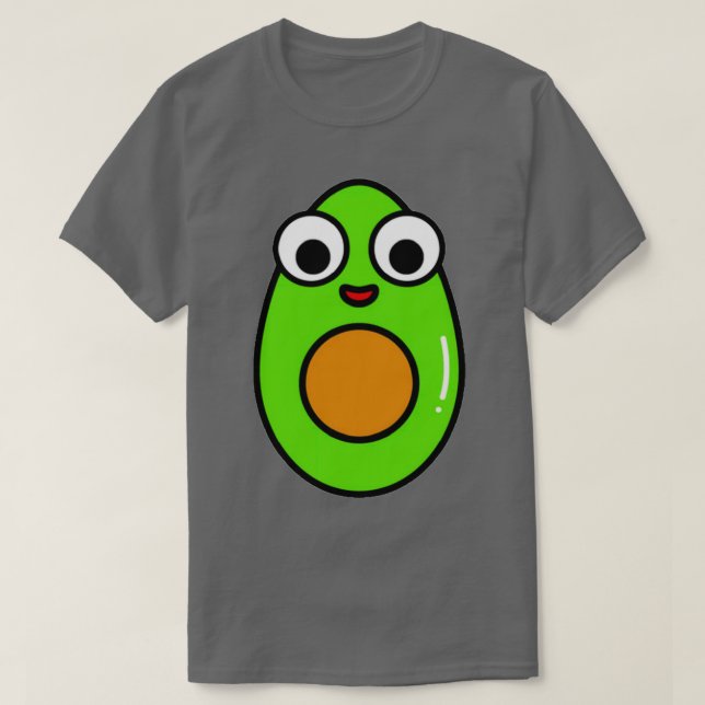 Camiseta aguacate plush 11 (Diseño del anverso)
