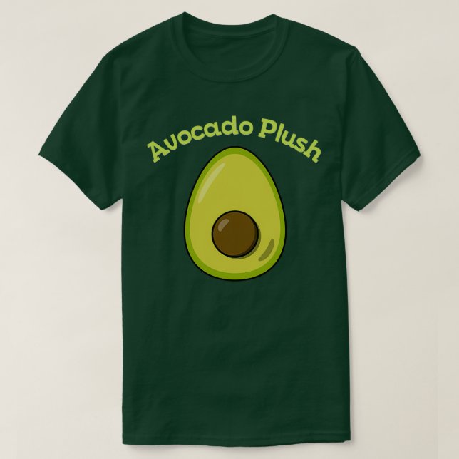 Camiseta Aguacate Plush 12 (Diseño del anverso)