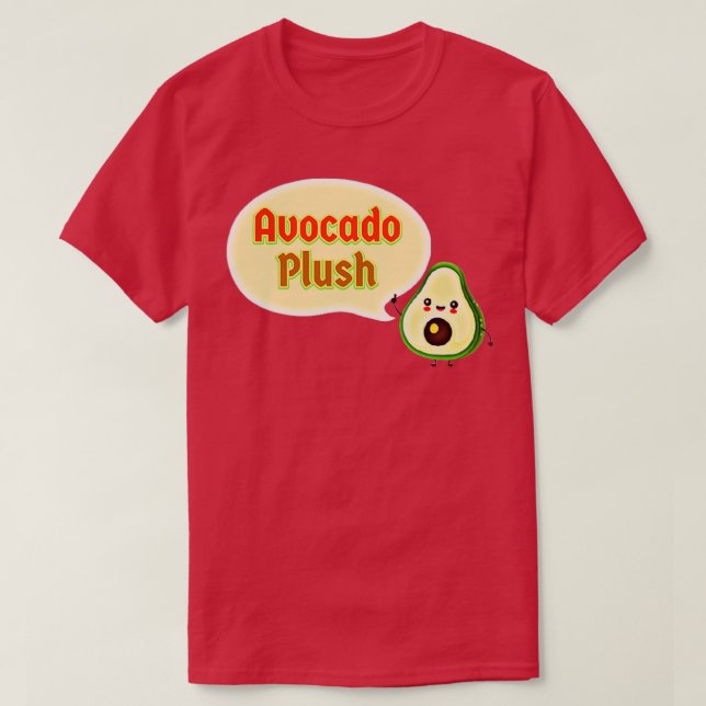 Camiseta Aguacate Plush 31 (Diseño del anverso)