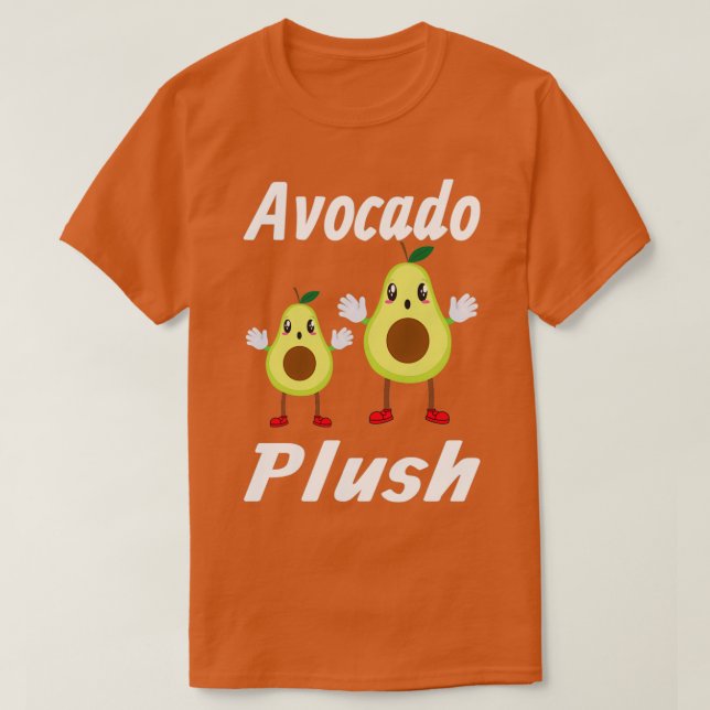Camiseta Aguacate Plush 5 (Diseño del anverso)