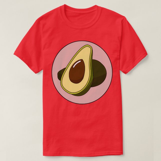 Camiseta Aguacate Plush Aguacate Amantes Addicción Cute Agu (Diseño del anverso)