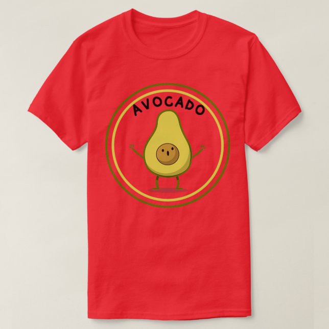 Camiseta Aguacate Plush Aguacate Amantes Addicción Cute Agu (Diseño del anverso)