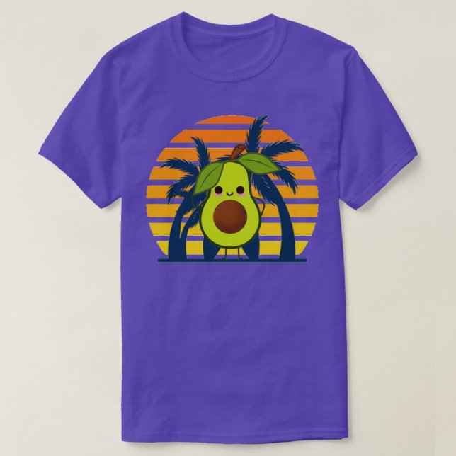 Camiseta aguacate plush divertido aguacate Classic TShirt (Diseño del anverso)