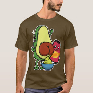 Camiseta Aguacate Pooping Guacamole El Fiesta Original