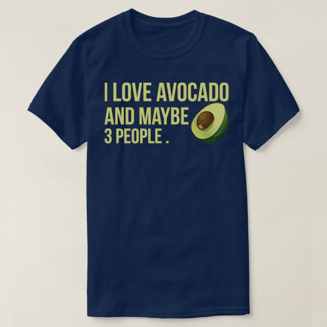 Camiseta Aguacate Puns Posters Máscaras de aguacate (Diseño del anverso)