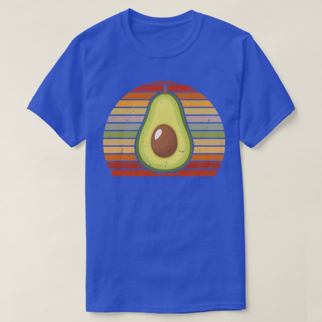 Camiseta Aguacate retro Classic TShirt (Diseño del anverso)