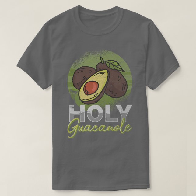 Camiseta Aguacate Santo Guacamole (Diseño del anverso)