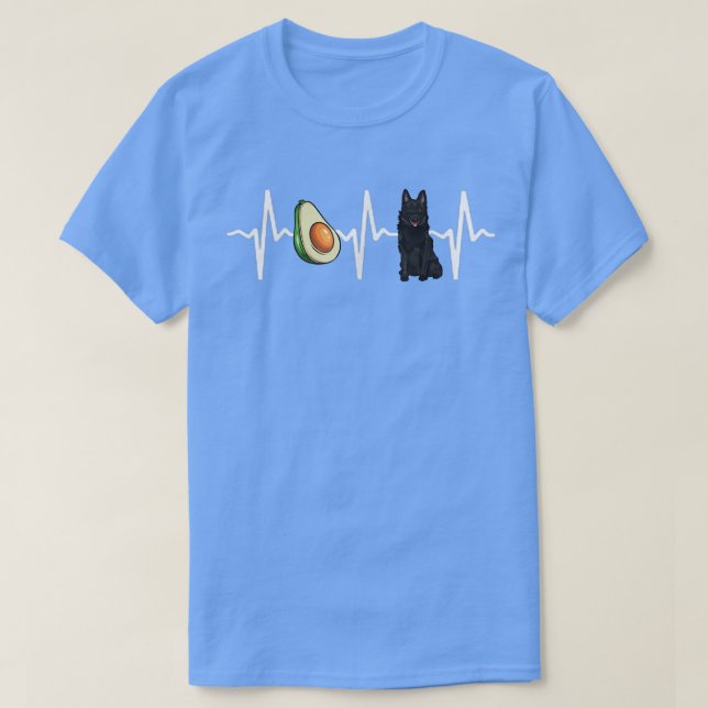Camiseta Aguacate Schipperke (Diseño del anverso)
