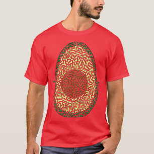 Camiseta Aguacate Shaped Maze La
