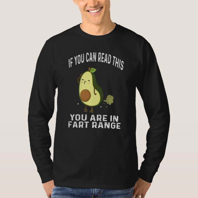 Camiseta Aguacate si puedes leer esto estás a la vanguardia (Anverso)