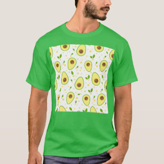 Camiseta Aguacate sin fisuras para la impresión y el tejido