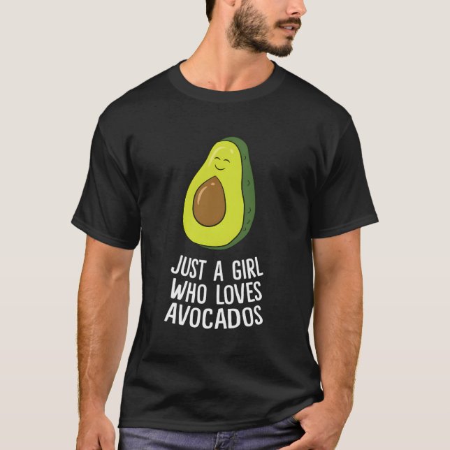 Camiseta Aguacate Sólo A Quien Ama El Aguacate (Anverso)