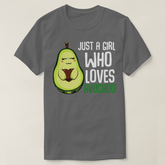 Camiseta Aguacate Solo Una Parrilla Que Ama El Aguacate (Diseño del anverso)