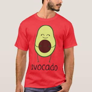 Camiseta aguacate sonriente 2