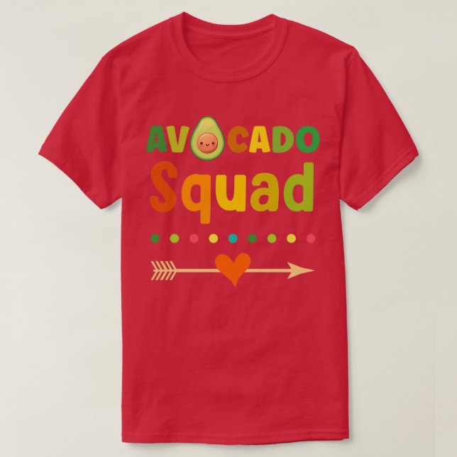 Camiseta Aguacate Squad Adamante 2 (Diseño del anverso)