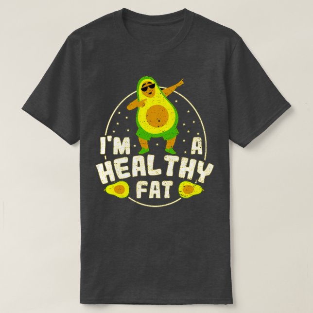 Camiseta Aguacate Super un alimento saludable Classic TShir (Diseño del anverso)