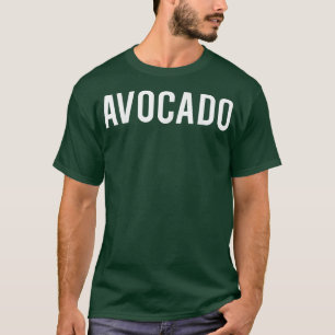 Camiseta Aguacate TCool fruta nueva yum alimento tostada re