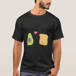 Camiseta Aguacate Toast Love Cute Personalizado gráfico