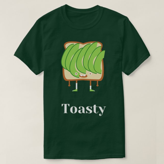 Camiseta Aguacate Toasty (Diseño del anverso)