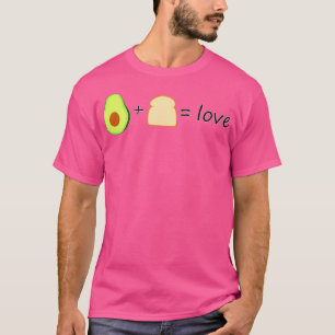 Camiseta Aguacate Tosta Amor