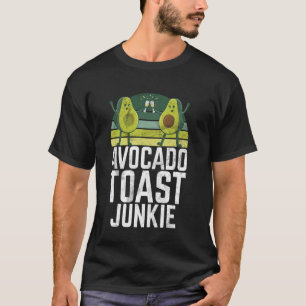 Camiseta Aguacate Tosta Junkie Aguacate
