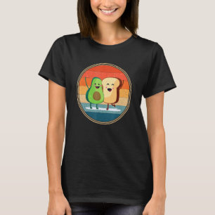 Camiseta Aguacate Tostada Frito De Pan De Secado De Fajo Me