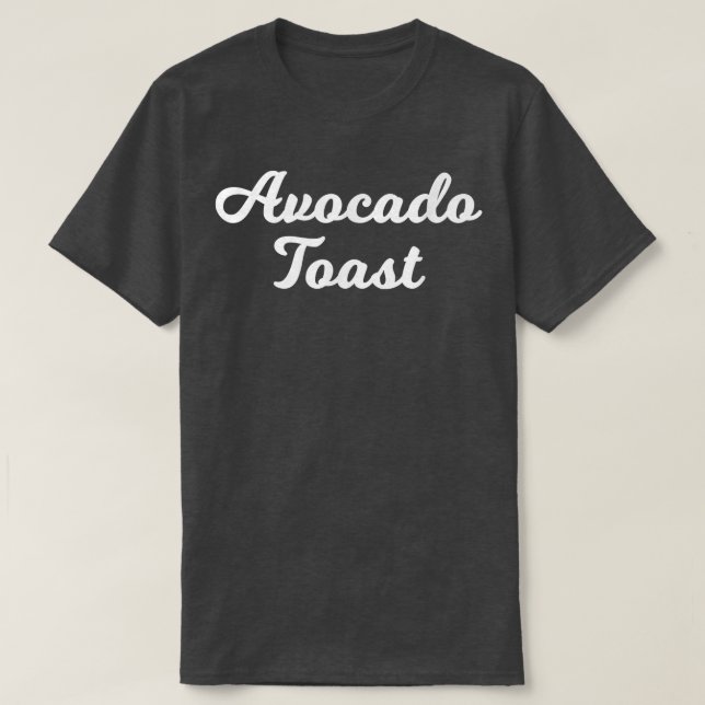 Camiseta Aguacate Tostadas Funny Aguacate Lover (Diseño del anverso)