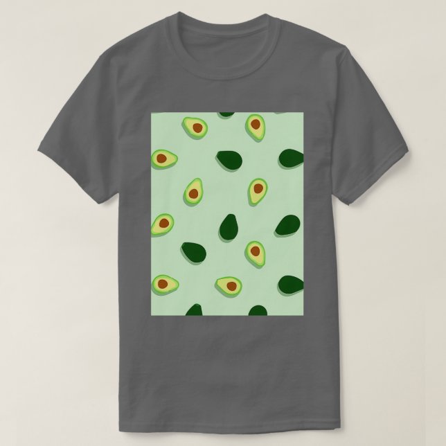 Camiseta Aguacate Tropical Delicioso Palm Esplendida (Diseño del anverso)