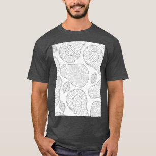 Camiseta Aguacate tropical exótico