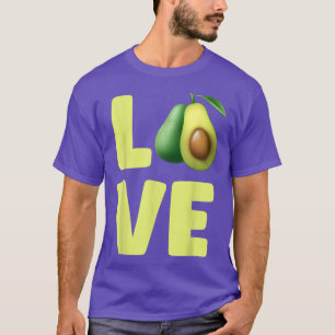 Camiseta Aguacate Vegetariano Vegan Food Aguacate Amor