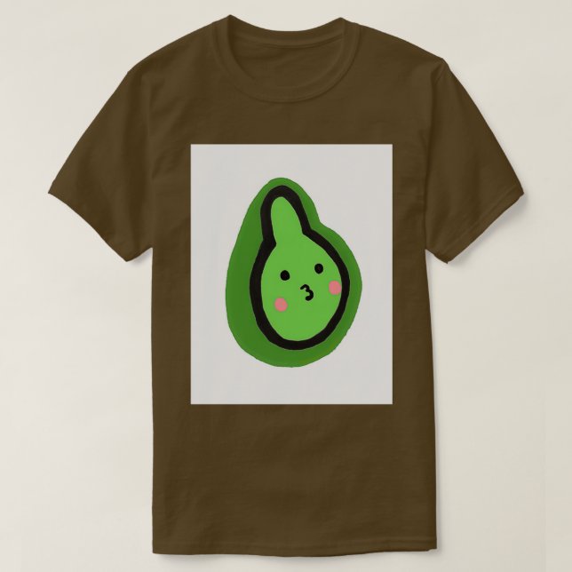 Camiseta Aguacate ver2 (Diseño del anverso)