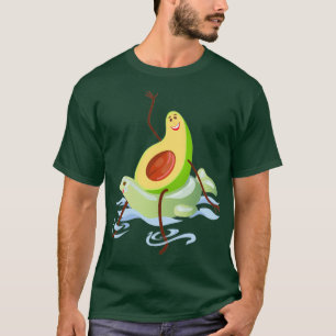 Camiseta Aguacate verde 3