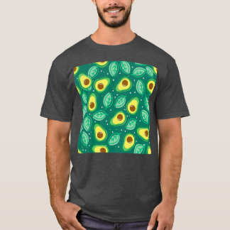 Camiseta Aguacate y hoja verde