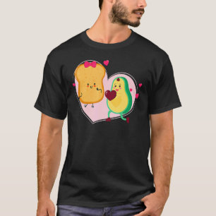 Camiseta Aguacate y tostadas aguacate vegan
