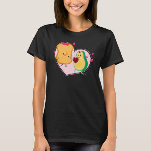 Camiseta Aguacate y tostadas aguacate vegan