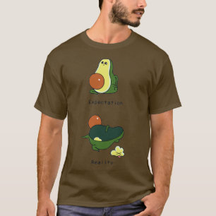 Camiseta Aguacate yoga por primera vez