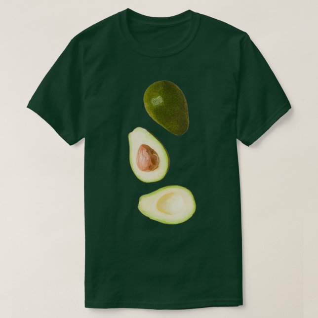 Camiseta Aguacates (Diseño del anverso)