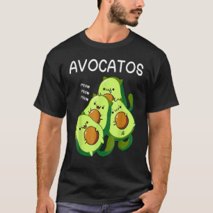 Camiseta Aguacates Aguacates Cute Cat Animal Vegan