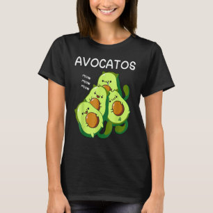 Camiseta Aguacates Aguacates Cute Cat Animal Vegan