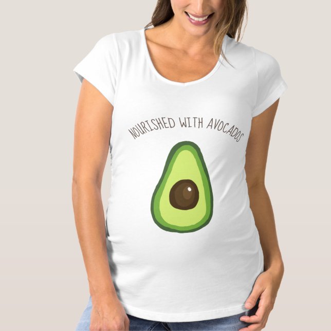 Camiseta Aguacates alimentados (Anverso)